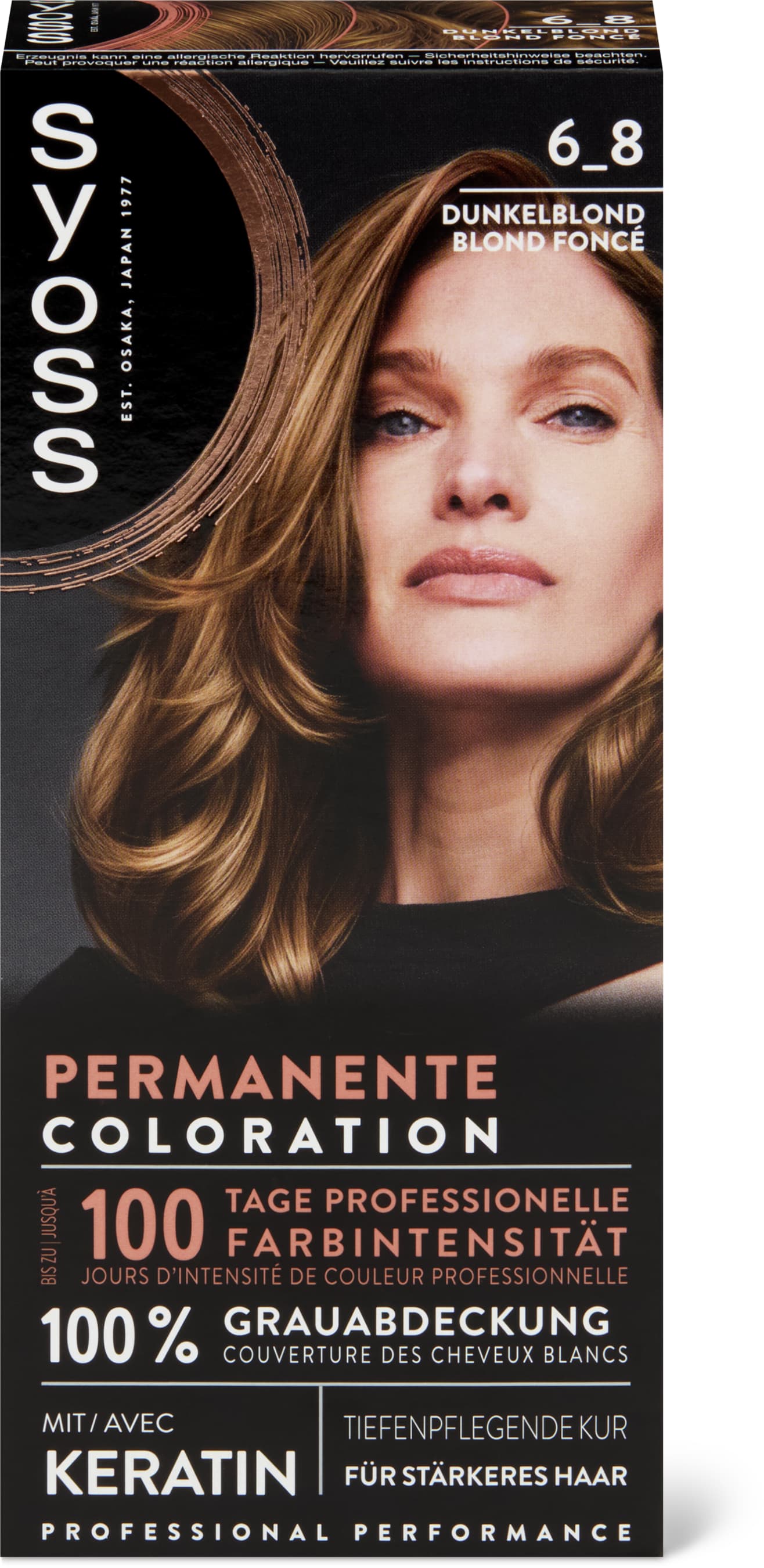 Syoss Colorazione 6.8 Biondo scuro, permanente